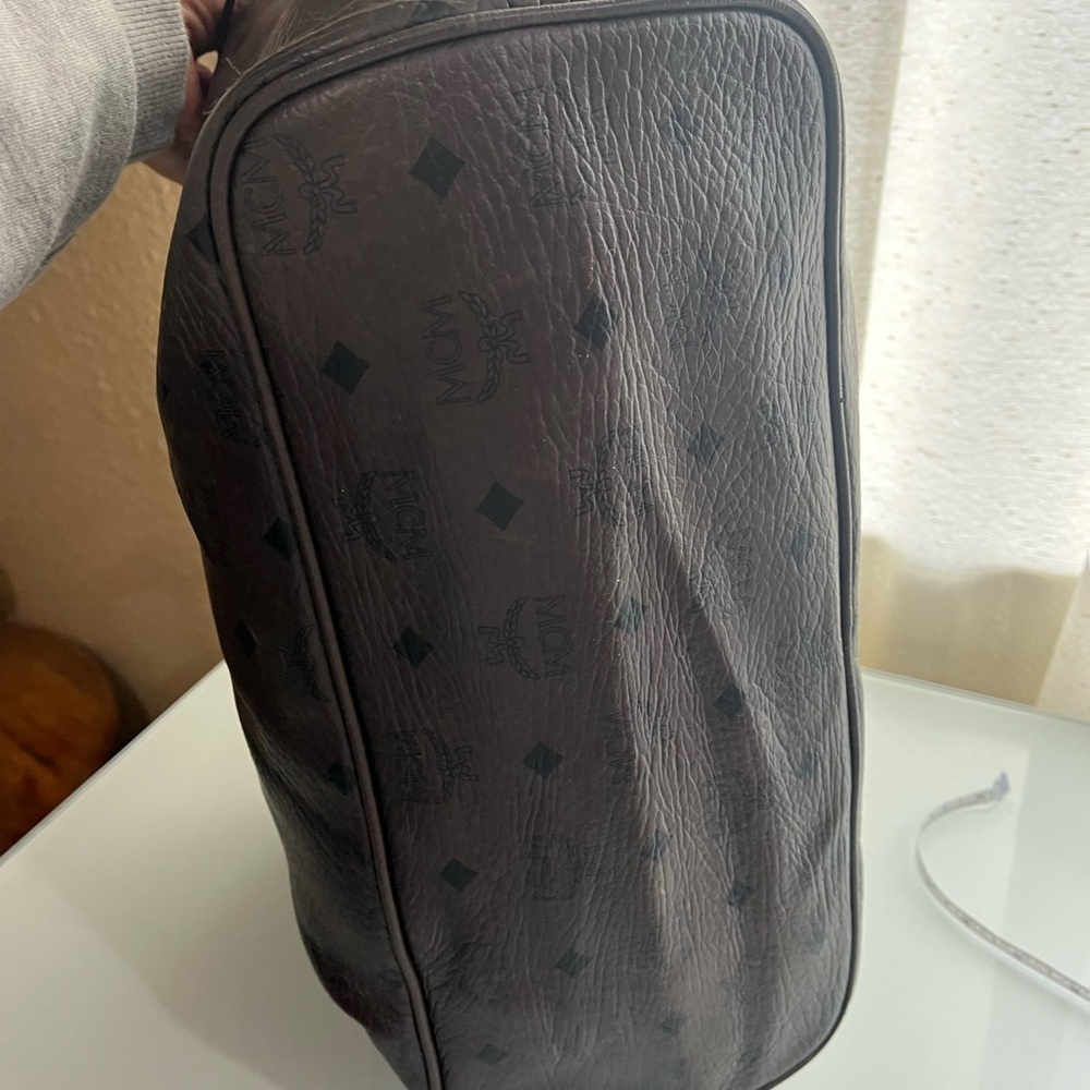 MCM BROWN VISETOS TOTE BAG - Picture 5 of 16